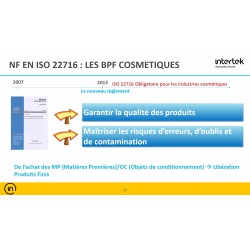 ISO 22716 - Les BPF...
